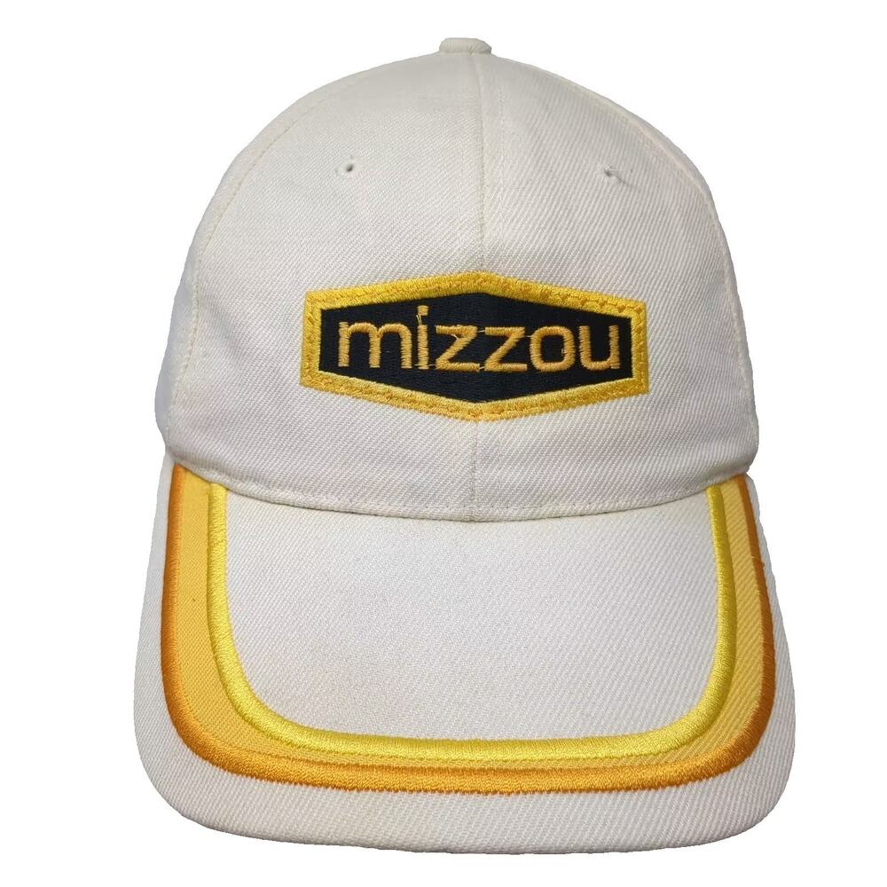 Missouri Tigers NCAA Jones & Mitchell Strapback Cap Beige One Size Gold Black